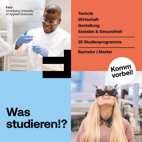 Infoabend 2024/25 Plakat auf Deutsch | © FHV