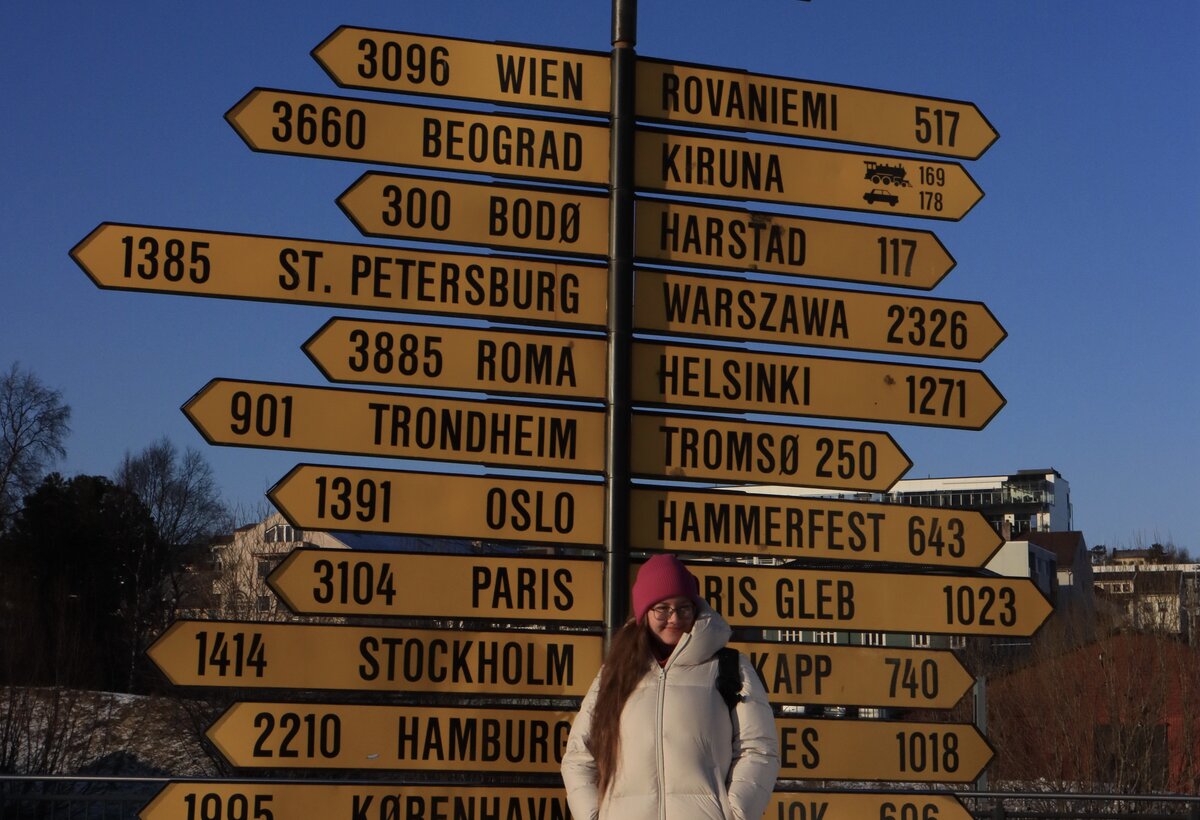 Beim Studium an der FHV profitiert Viktoriia Simakova von der internationalen Ausrichtung der Hochschule. | © Viktoriia Simakova: Privat