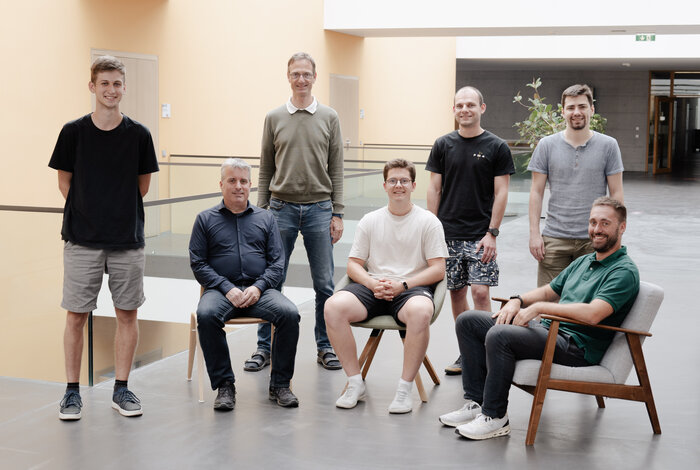 FHV team of the Smart Engineering Technologies research group | © FHV Team members of the Smart Engineering Technologies research group | © FHV
